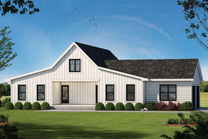 Modern Farmhouse House Plan #402-01783 Elevation Photo