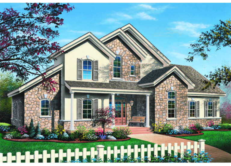 House Plan House Plan #285 Front Elevation