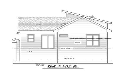 Contemporary House Plan #402-01785 Elevation Photo