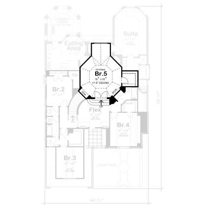 House Plan House Plan #28502 Drawing 4