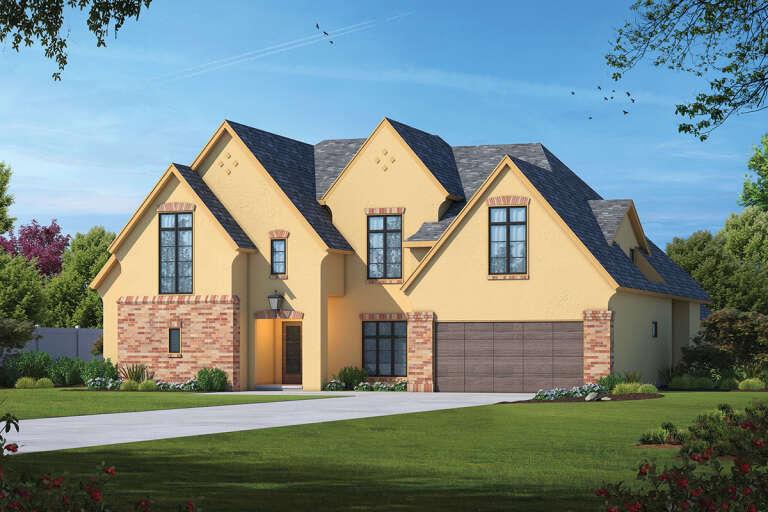 House Plan House Plan #28503 Front Elevation 