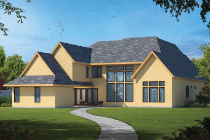 Traditional House Plan #402-01787 Elevation Photo