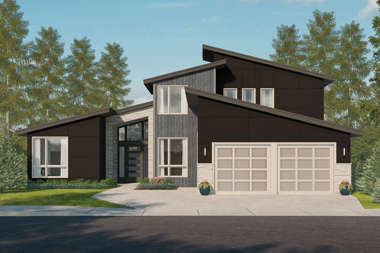 House Plan House Plan #28505 Front Elevation 
