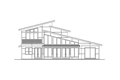 Contemporary House Plan #035-01046 Elevation Photo