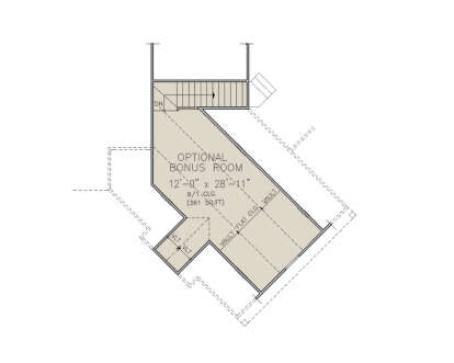 Bonus Room for House Plan #699-00355