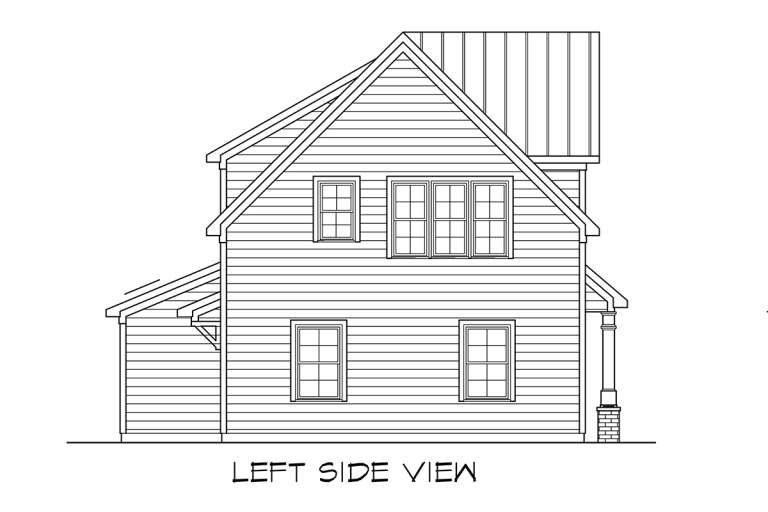 Craftsman House Plan #6082-00218 Elevation Photo