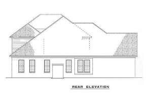 Traditional House Plan #110-00035 Elevation Photo