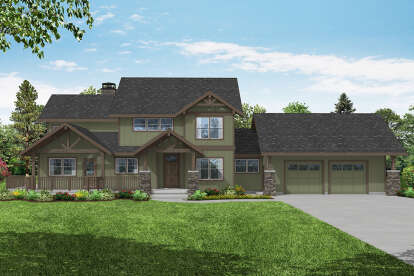 House Plan House Plan #28510 Front Elevation 