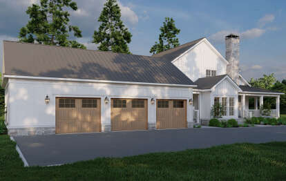 Modern Farmhouse House Plan #8318-00325 Elevation Photo
