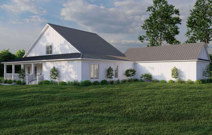 Modern Farmhouse House Plan #8318-00325 Elevation Photo