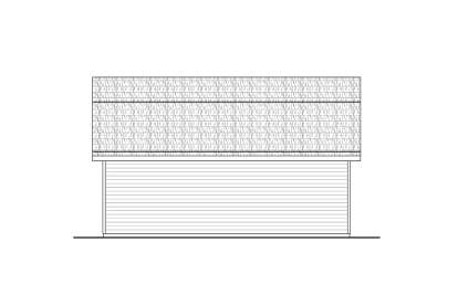 Barn House Plan #035-01048 Elevation Photo