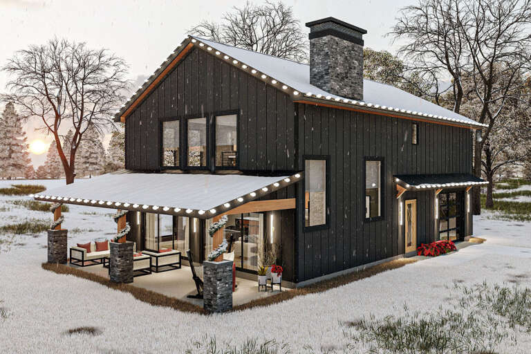 Mountain House Plan #963-00730 Elevation Photo