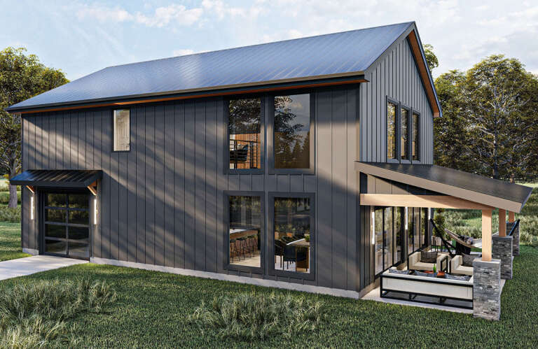 Mountain House Plan #963-00730 Elevation Photo