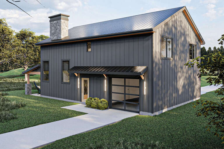 Mountain House Plan #963-00730 Elevation Photo