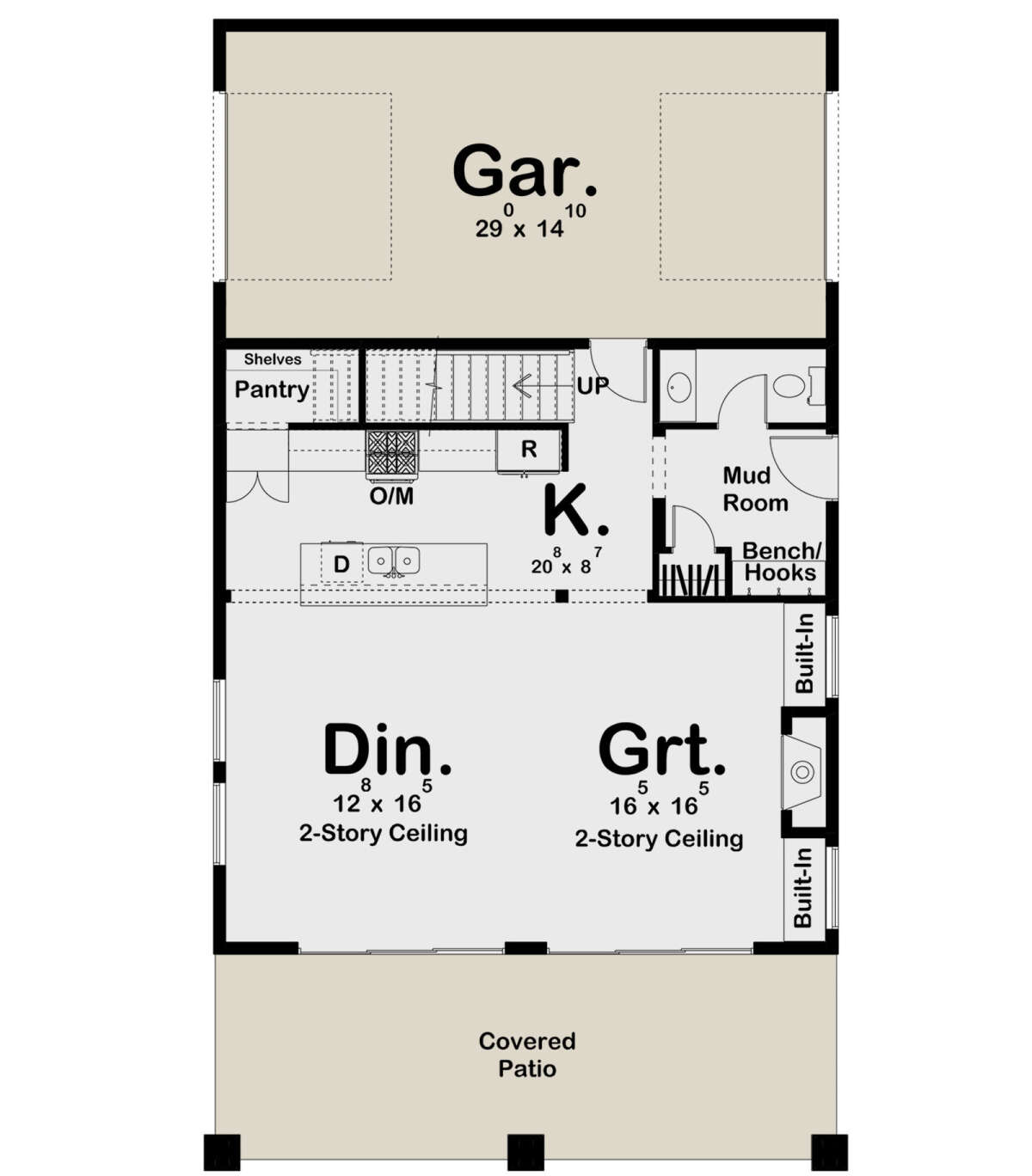 Main Floor  for House Plan #963-00730