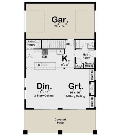 House Plan House Plan #28515 Drawing 1