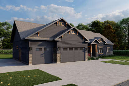 Craftsman House Plan #8768-00122 Elevation Photo