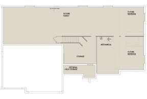 Basement for House Plan #8768-00123