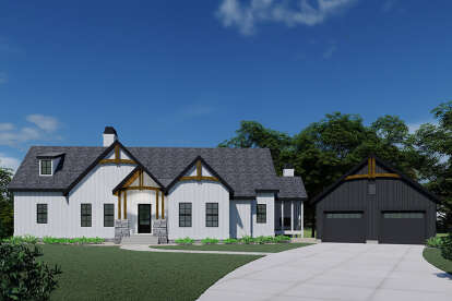 House Plan House Plan #28518 Front Elevation 