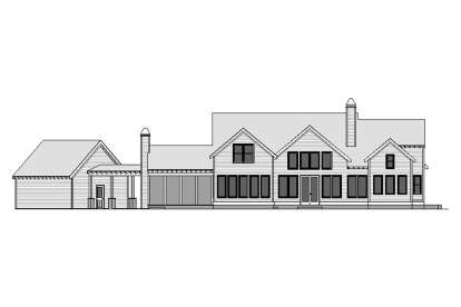 Craftsman House Plan #5458-00071 Elevation Photo