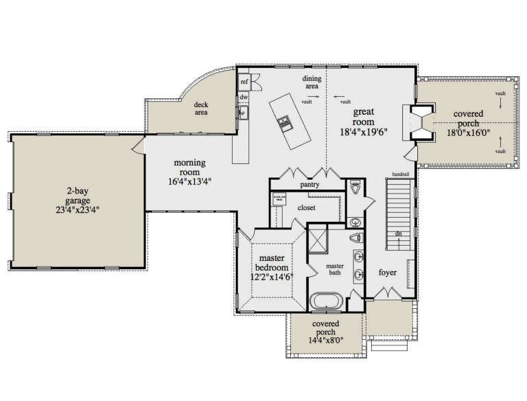 House Plan House Plan #28520 Drawing 1