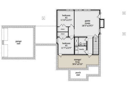 Basement for House Plan #957-00072
