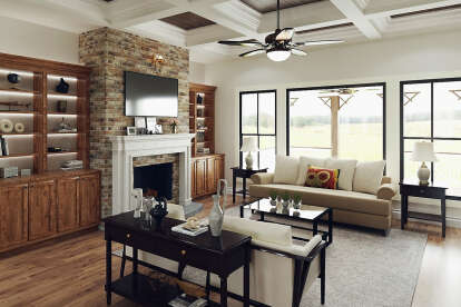 Modern Farmhouse House Plan #699-00356 Additional Photo