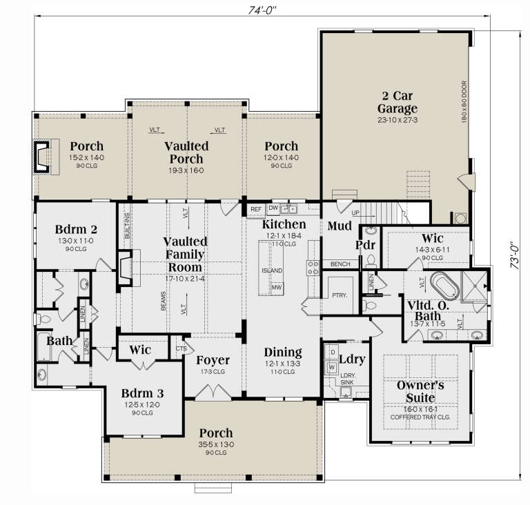 House Plan House Plan #28526 Drawing 1