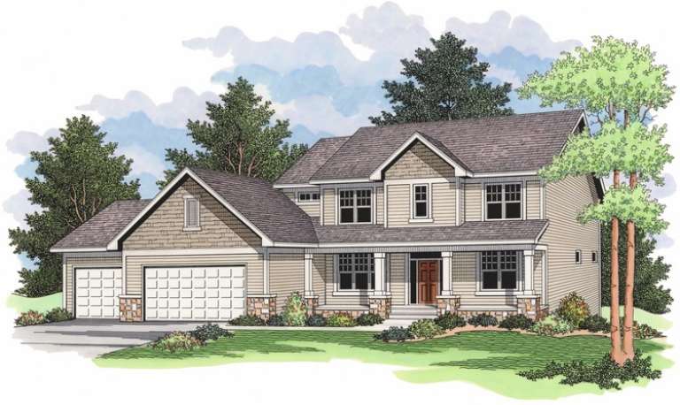 House Plan House Plan #2853 Front Elevation