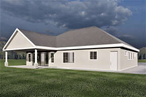 Traditional House Plan #6422-00056 Elevation Photo