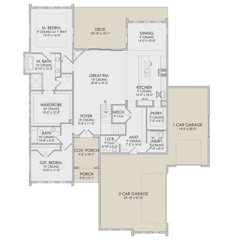 House Plan House Plan #28531 Drawing 1