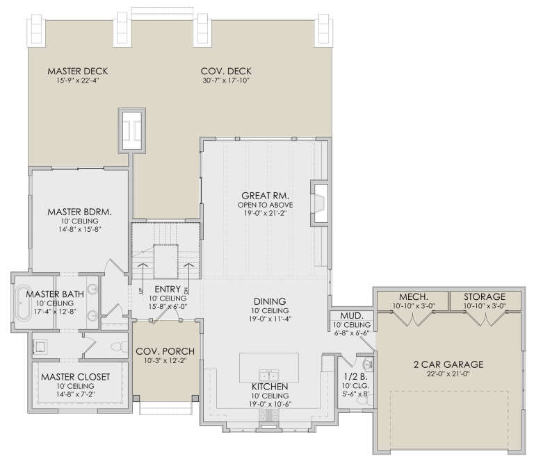 House Plan House Plan #28533 Drawing 1