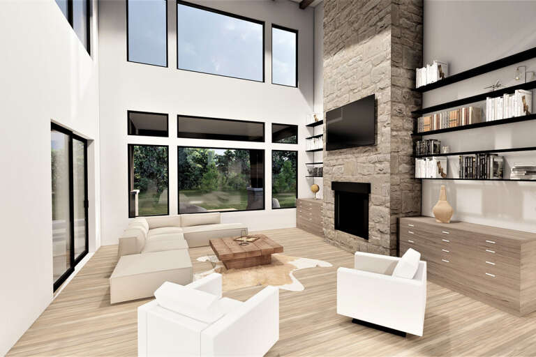 Contemporary House Plan #6422-00059 Additional Photo