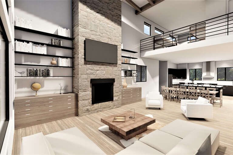 Contemporary House Plan #6422-00059 Additional Photo
