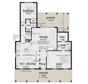 Main Floor  for House Plan #048-00289