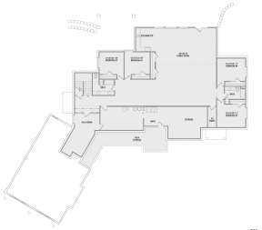 Basement for House Plan #8768-00124