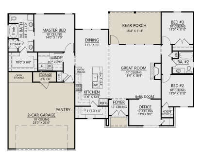 House Plan House Plan #28537 Drawing 1