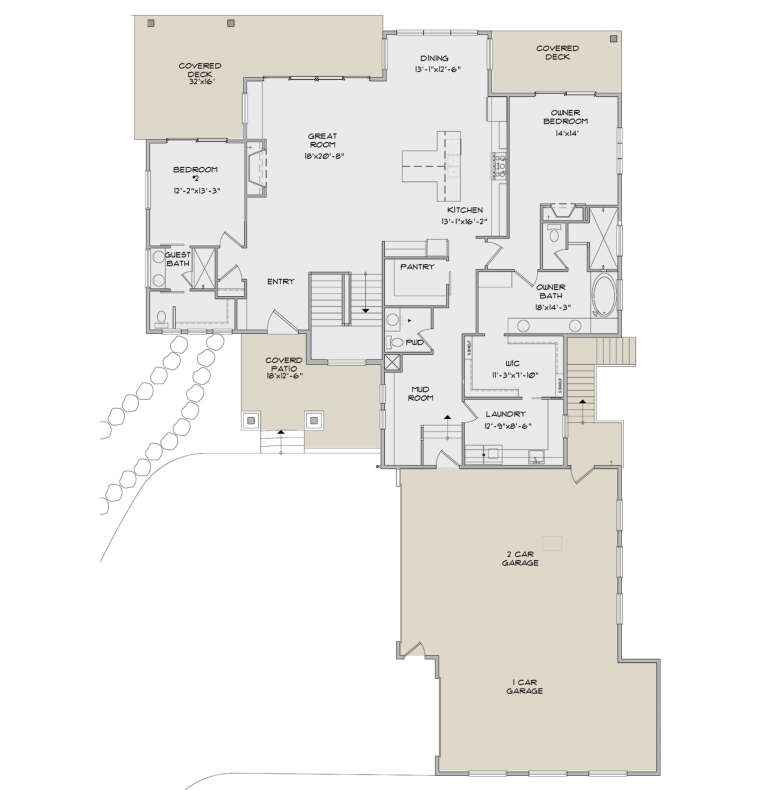 House Plan House Plan #28538 Drawing 1