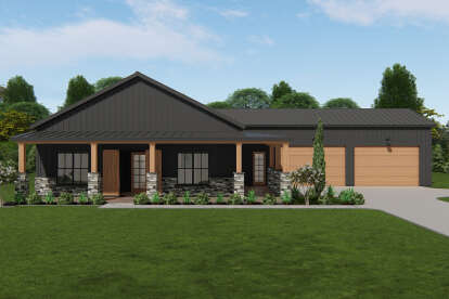 Barn House Plan #3571-00022 Elevation Photo