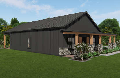 Barn House Plan #3571-00022 Elevation Photo