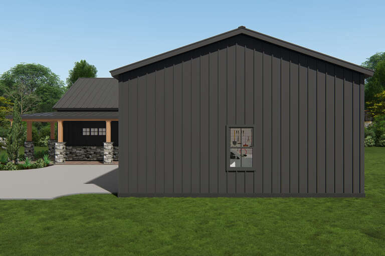 Barn House Plan #3571-00022 Elevation Photo