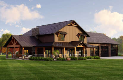 Barn House Plan #5032-00203 Elevation Photo