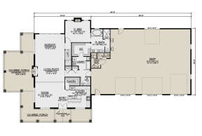 Main Floor  for House Plan #5032-00203
