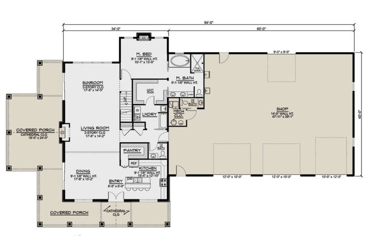 House Plan House Plan #28548 Drawing 1