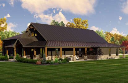 Barn House Plan #5032-00204 Elevation Photo