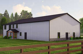 Barn House Plan #5032-00205 Elevation Photo