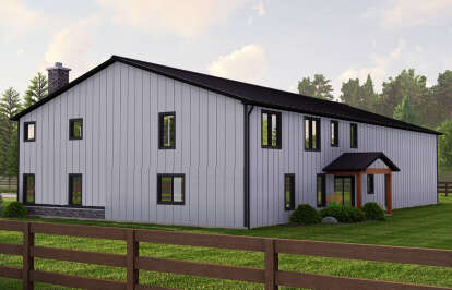 Barn House Plan #5032-00205 Elevation Photo