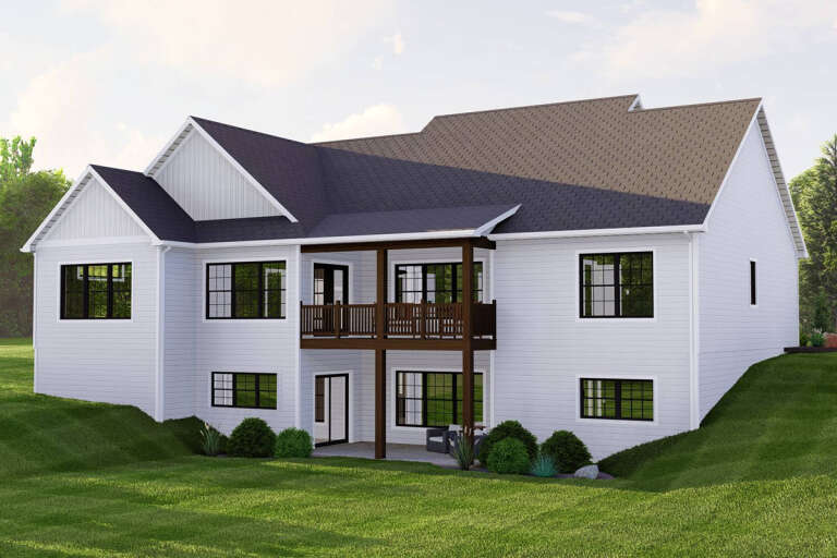 Modern Farmhouse House Plan #5032-00206 Elevation Photo