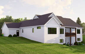 Modern Farmhouse House Plan #5032-00206 Elevation Photo