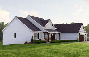 Modern Farmhouse House Plan #5032-00206 Elevation Photo